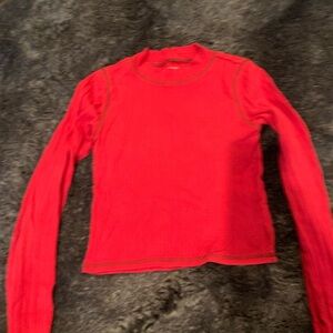 American Eagle Outfitters Red Women's Sweatshirt